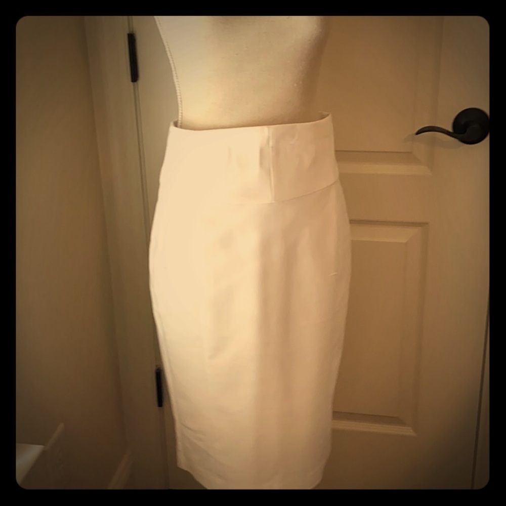 Express white pencil skirt